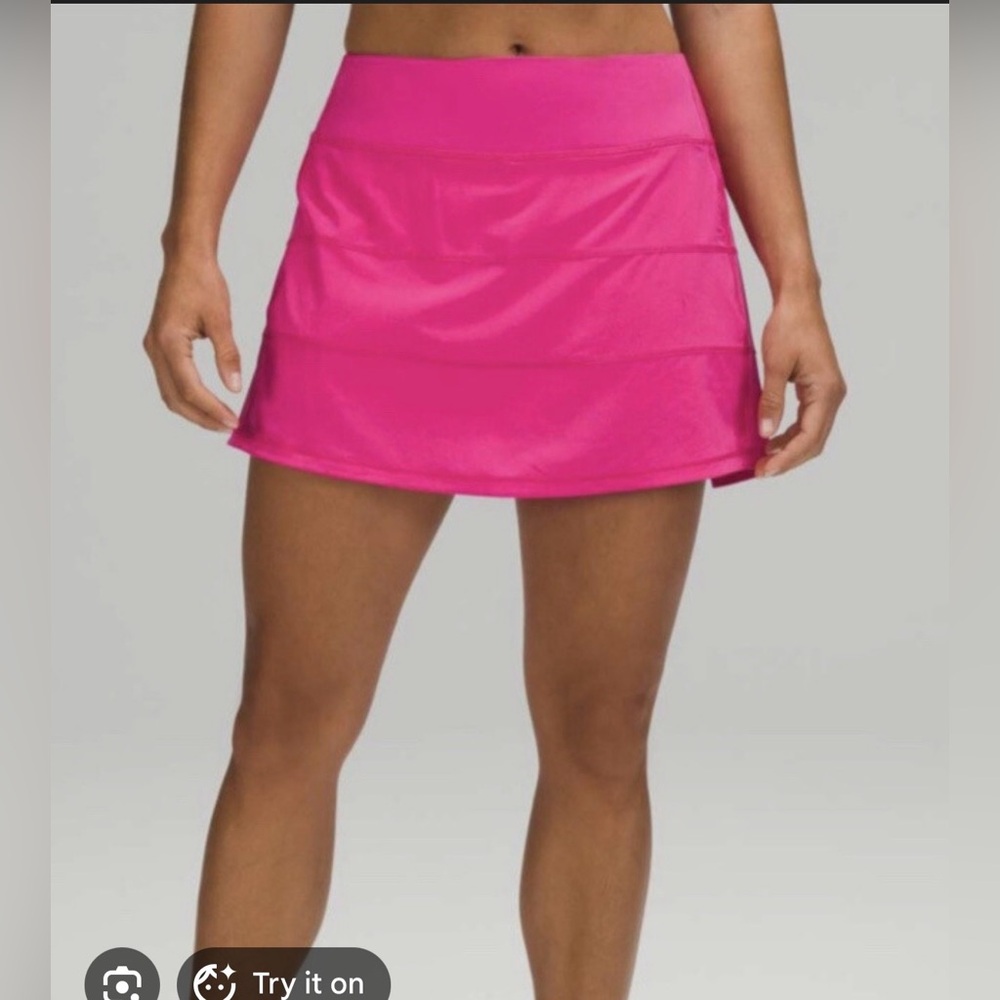 Lululemon Pace Rival Mid-Rise Tennis Skirt Pink Size 4